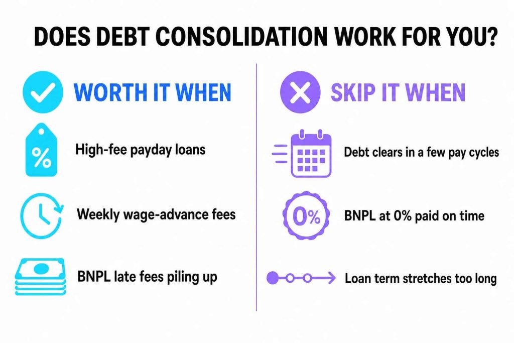 When to consolidate your debts
